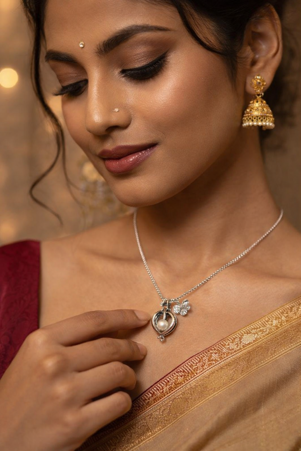 Ocean Love Pearl Necklace